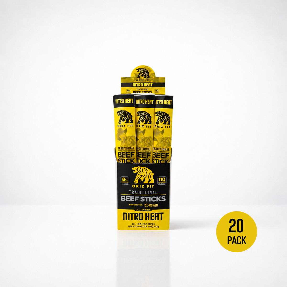 Nitro Heat Beef Sticks