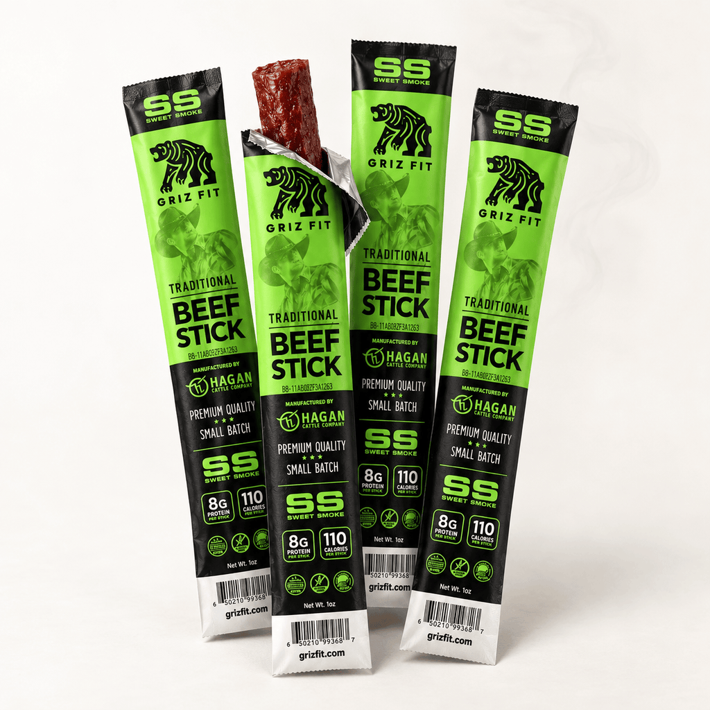 Griz Fit Flavor Sampler – 12 Beef Sticks