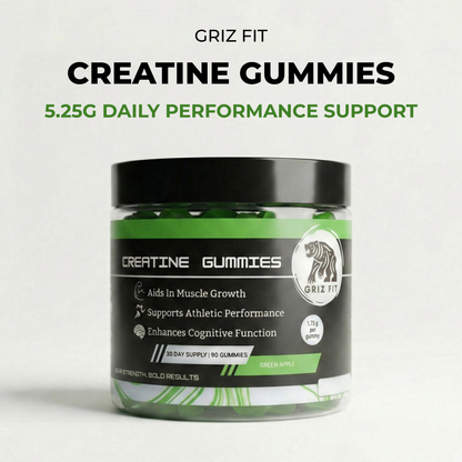 Green Apple Creatine Gummies