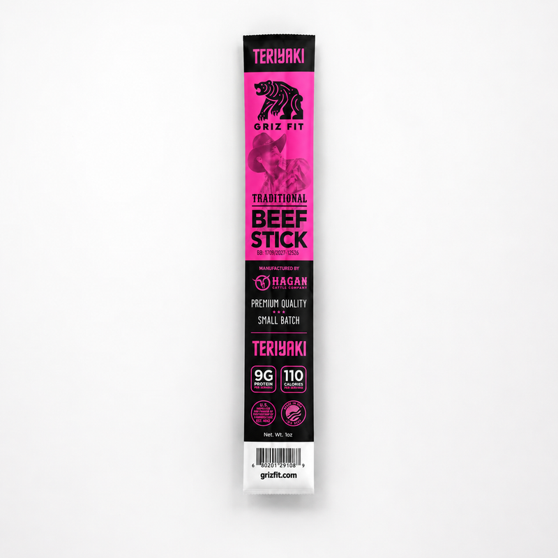 Teriyaki Beef Sticks