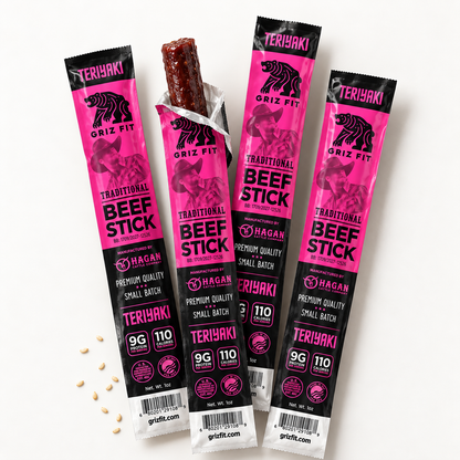 Griz Fit Flavor Sampler – 12 Beef Sticks