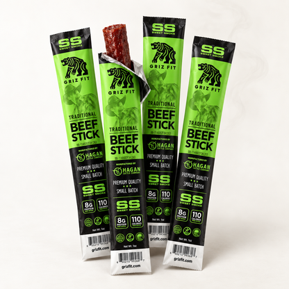 Griz Fit Flavor Sampler – 12 Beef Sticks