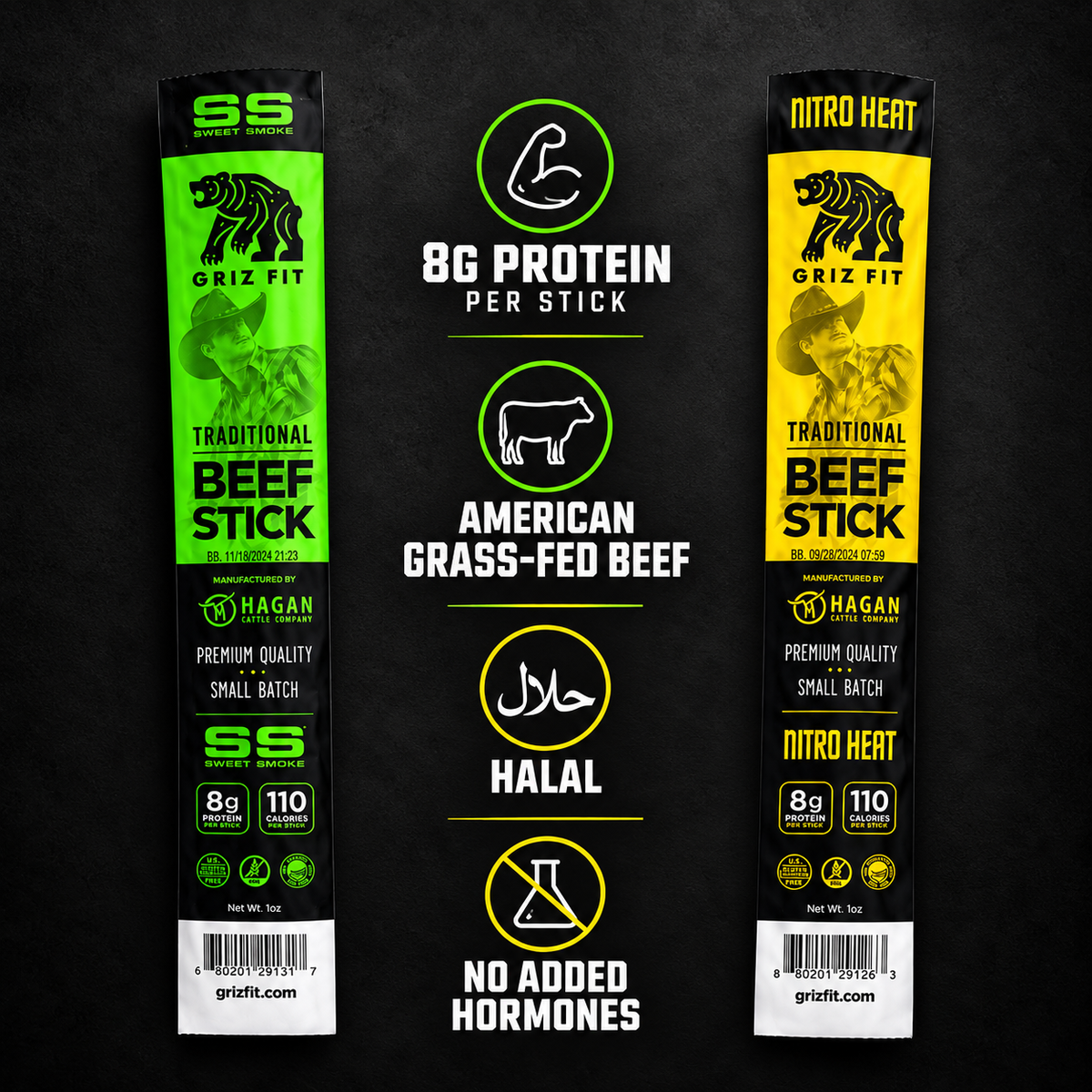 Beef Stick Variety Pack - 20 Sticks