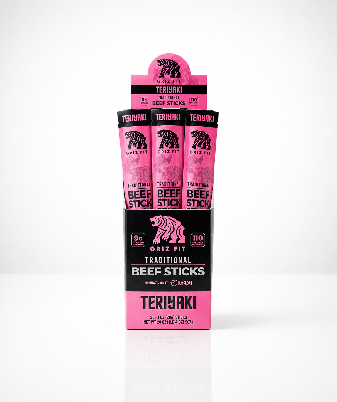 Griz Stick Teriyaki 20-Pack