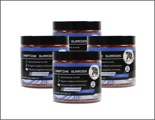 Creatine Monohydrate Gummies - 4 Pack