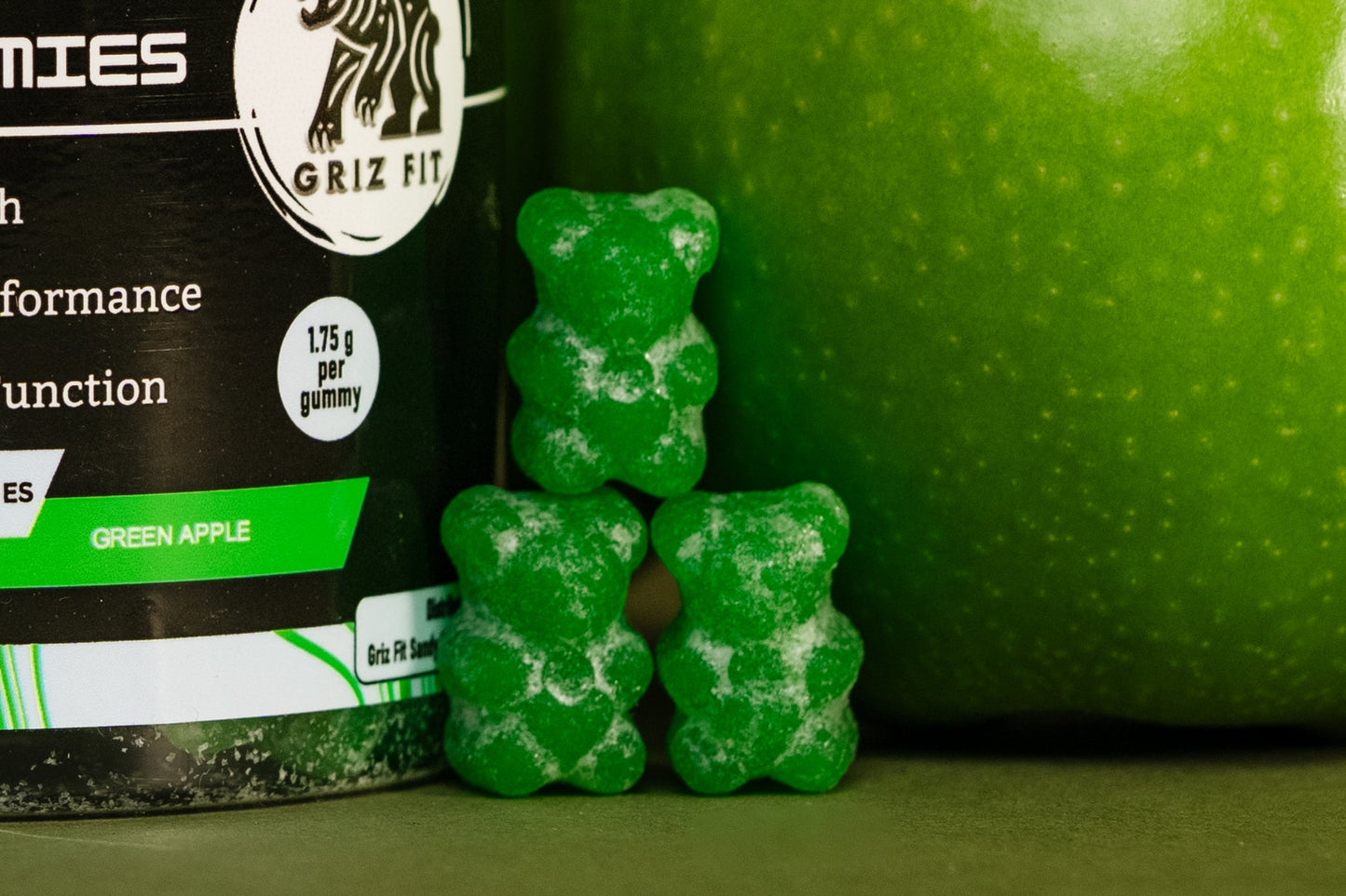 Green Apple Creatine Gummies