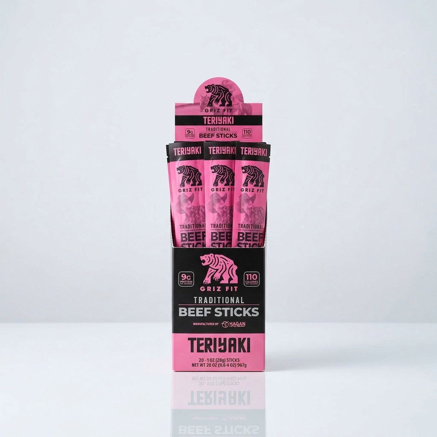 Griz Stick Teriyaki 20-Pack