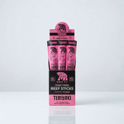 Griz Stick Teriyaki 20-Pack