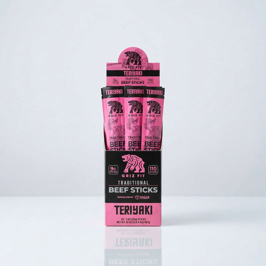 Griz Stick Teriyaki 20-Pack