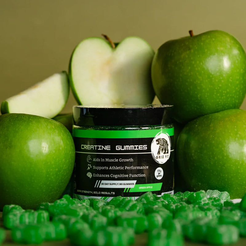 Green Apple Creatine Gummies