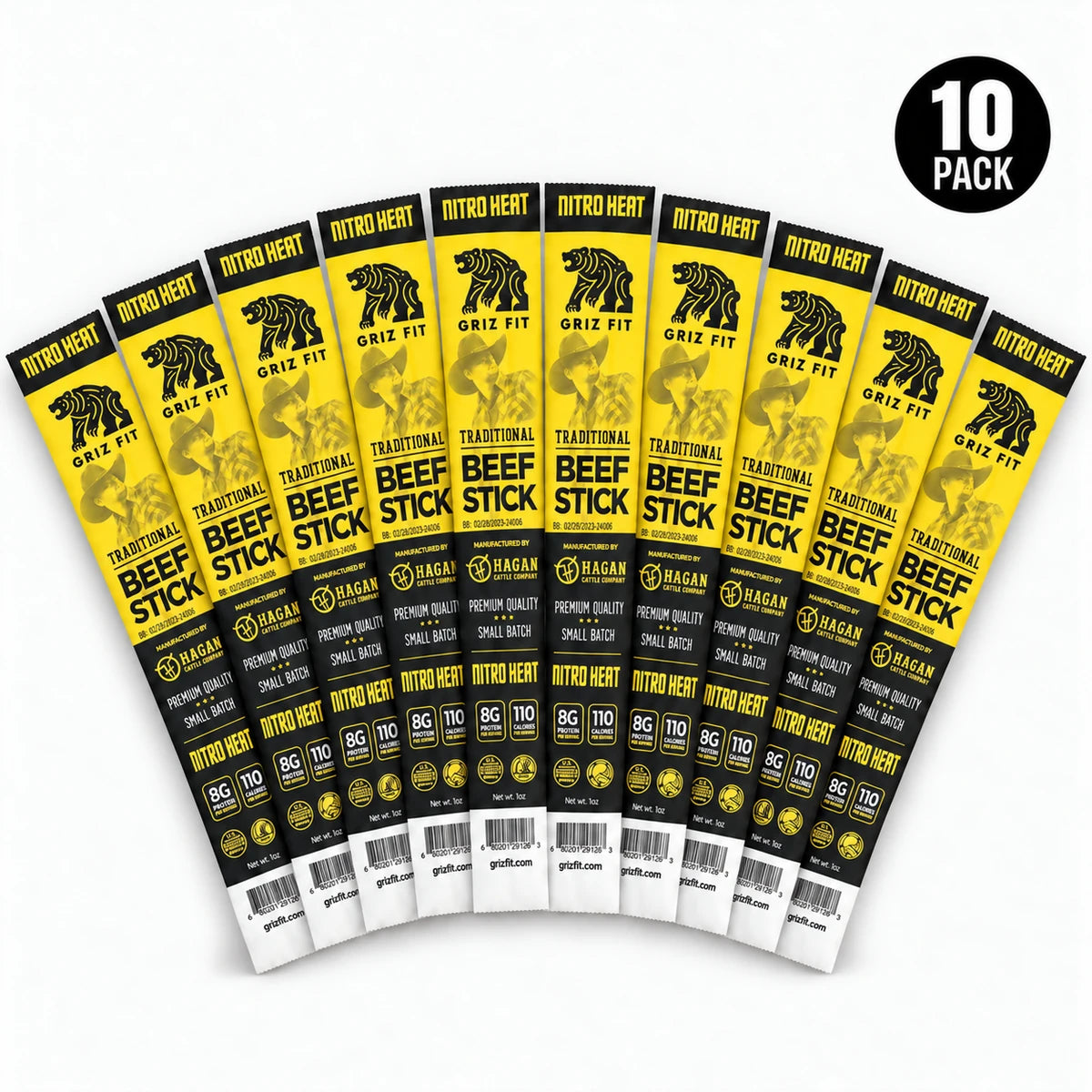 Nitro Heat Beef Sticks